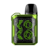 Green and black vape device with 'KOKO' branding on a white background