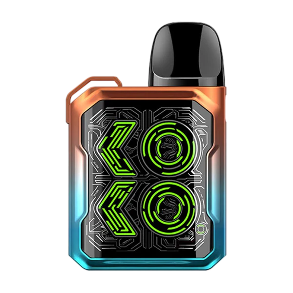 Vape device with 'LOKO' branding on a white background