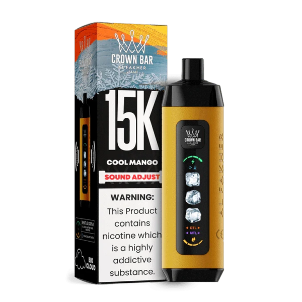 Cool Mango Al Fakher Crown Bar Ice Adjust 15k