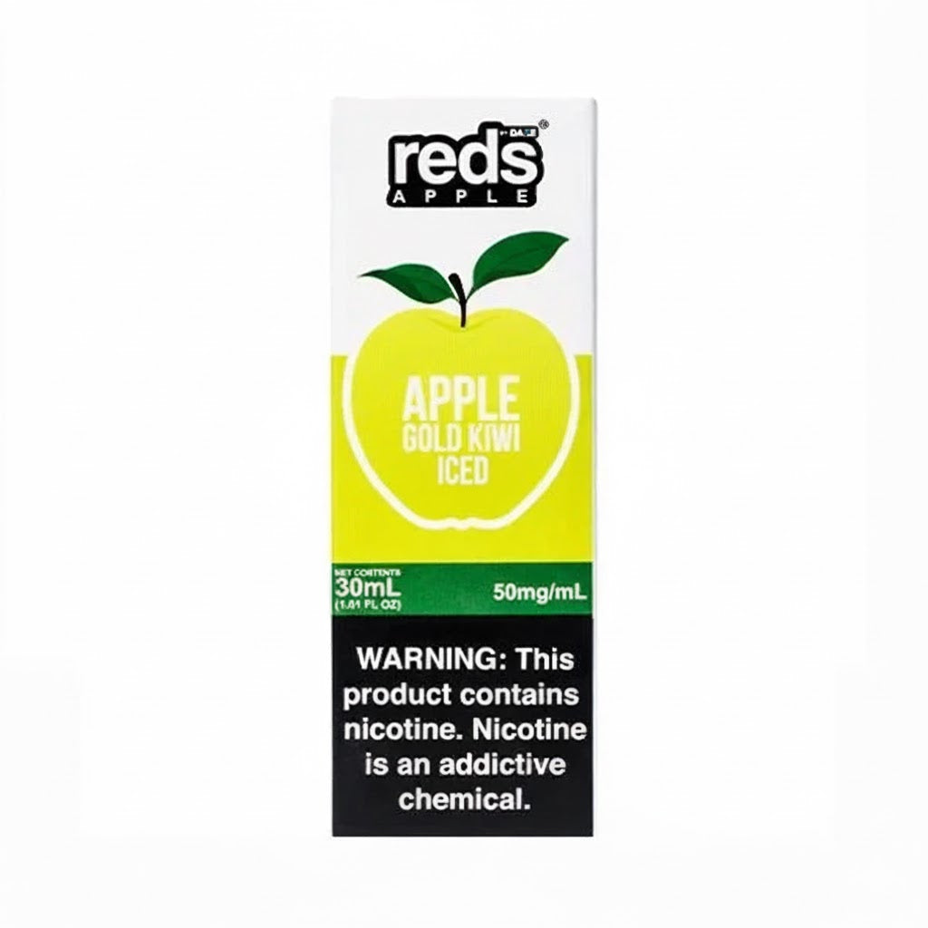 Gold Kiwi Iced- Reds Apple E-Juice - 7 Daze Salt - 30mL