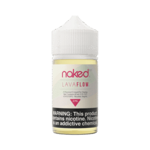 Naked-Lava-Flow-E-Juice-E-Liquid-Cheap-Wholesale-Deal-Price-700x700-1 Naked Lava Flow vape juice bottle on a green background