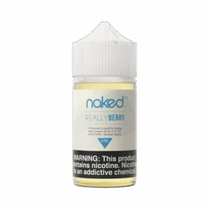 Naked100_Domestic_ReallyBerry_3mg_60mL-700x700-1 Naked Really Berry vape juice bottle on a gray background