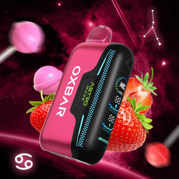 Strawberry Star Pop OXBAR Astro Maze 50K