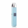 Uwell_Caliburn_G4_35W_Pod_System_blue Light blue vape device on a white background