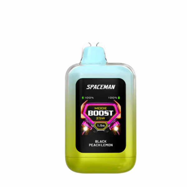 BLACK PEACH LEMON SPACEMAN NEBULA PLUS 25K