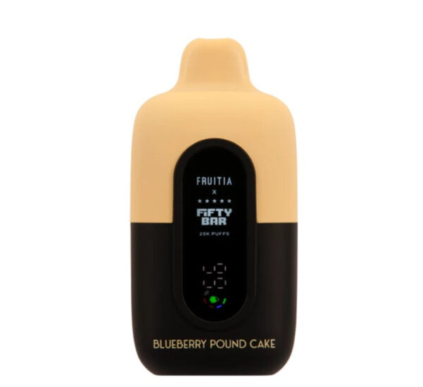 Blueberry Pound Cake Fruitia Fifty Bar 20K
