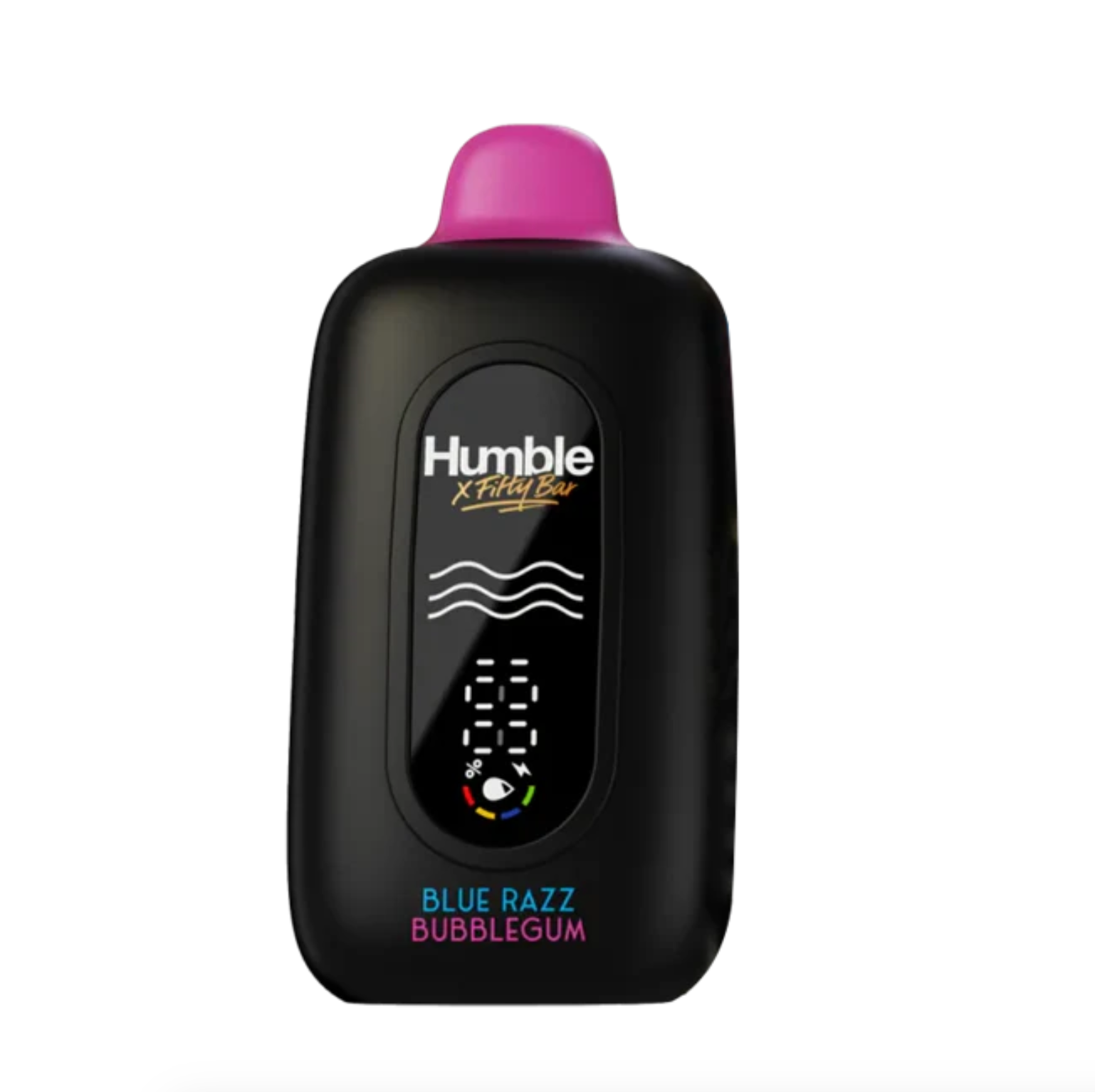 BLUE RAZZ BUBBLE GUM HUMBLE X FIFTY BAR 20K