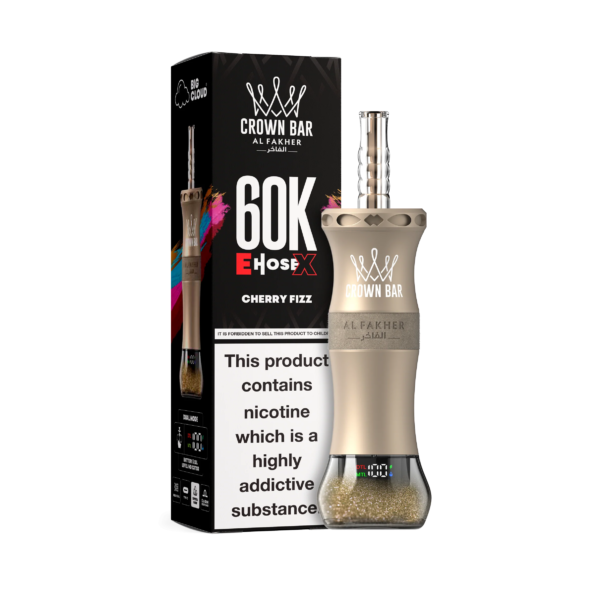 Cherry Fizz Al Fakher Crown Bar Vape 60K
