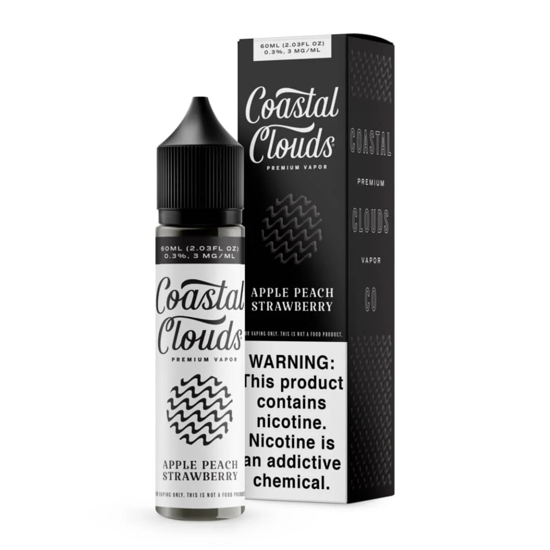 Apple Peach Strawberry - Coastal Clouds - 60mL