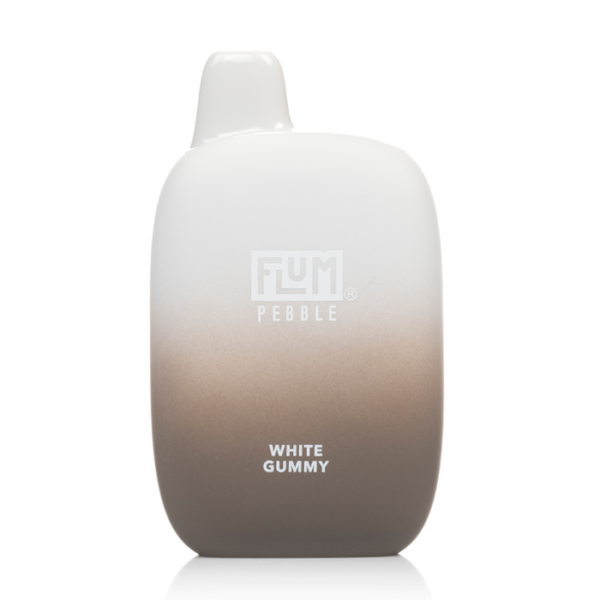 WHITE GUMMY FLUM PEBBLE 6000 DISPOSABLE