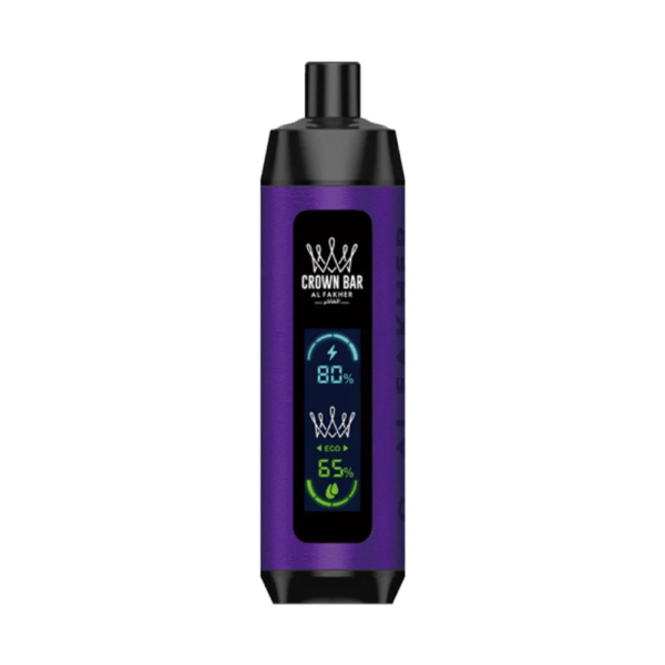 Grape Mint Al Fakher Crown Bar PRO 8000