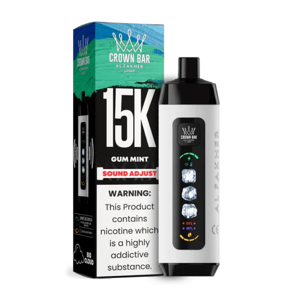 Gum Mint Al Fakher Crown Bar Ice Adjust 15k