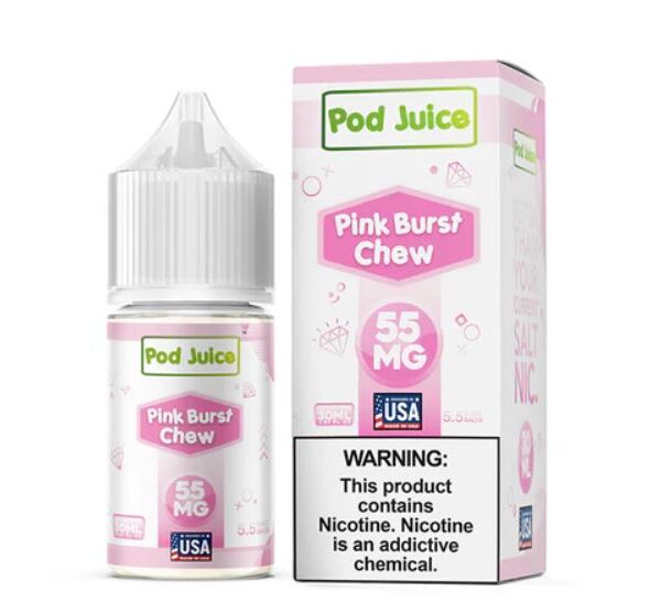 Pink Burst Chew- Pod Juice - 30mL