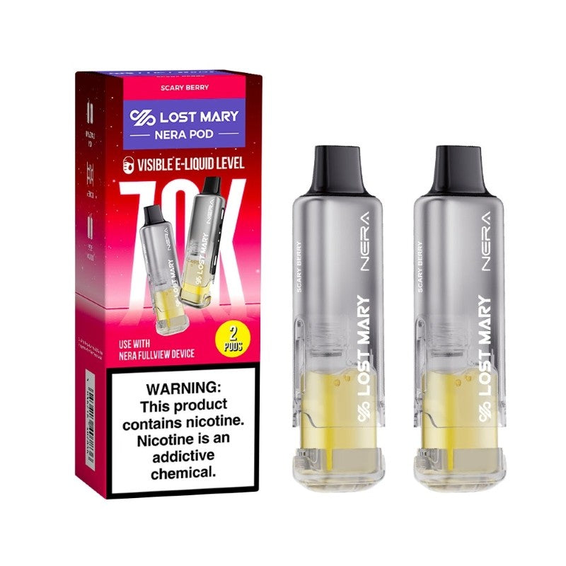 SCARY BERRY LOST MARY NERA FULLVIEW 70K DISPOSABLE PODS