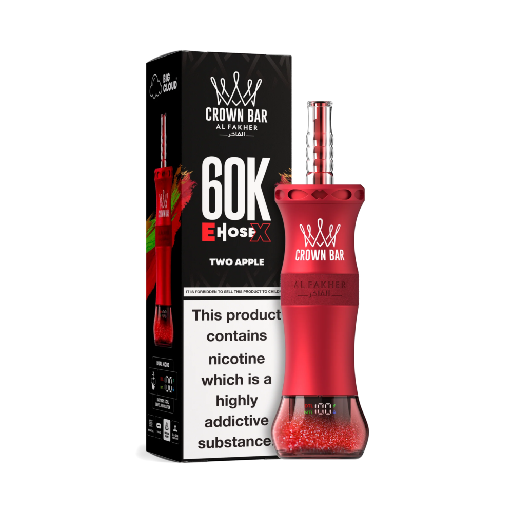 Two Apple Al Fakher Crown Bar Vape 60K