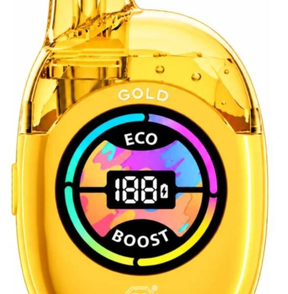 Gold Flum UT 50K Clear Tank disposable vape
