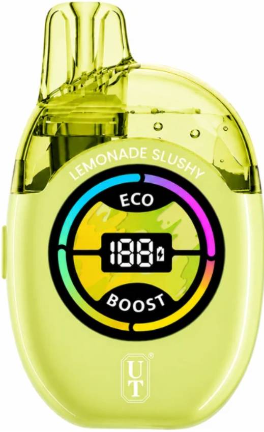 Lemonade Slushy Flum UT 50K Clear Tank disposable vape
