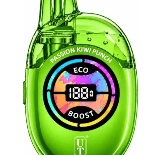 Passion Kiwi Punch Flum UT 50K Clear Tank disposable vape