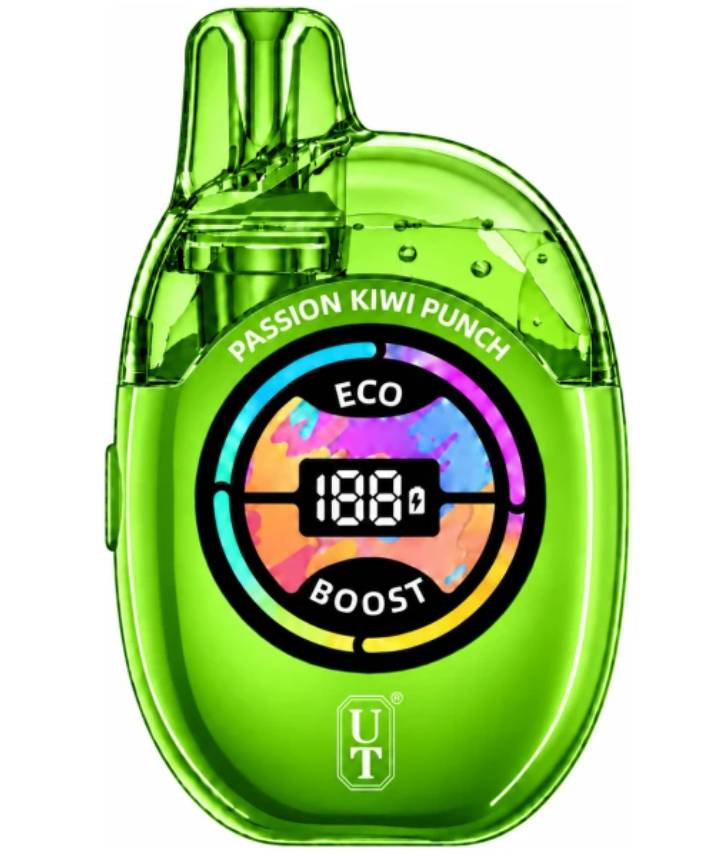 Passion Kiwi Punch Flum UT 50K Clear Tank disposable vape