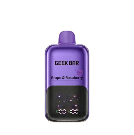 Grape and Raspberry Geek Bar 2GO 50K disposable vape