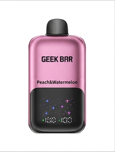 Peach and Watermelon Geek Bar 2GO 50K disposable vape