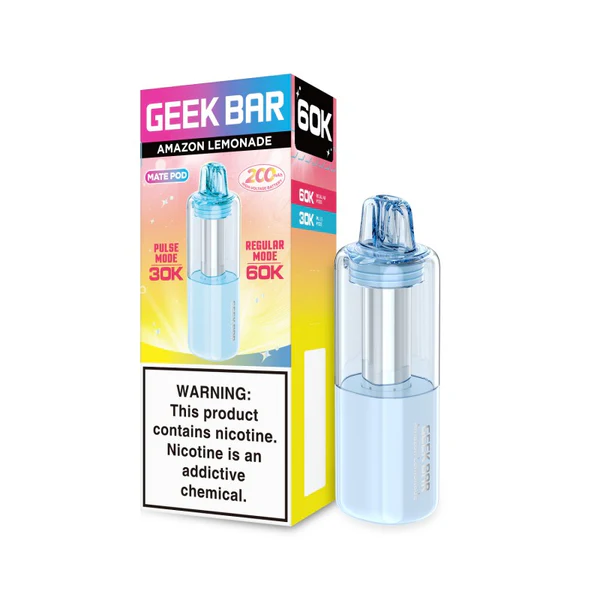 Amazon Lemonade Geek Bar Mate Pod 60K Replacement Pod