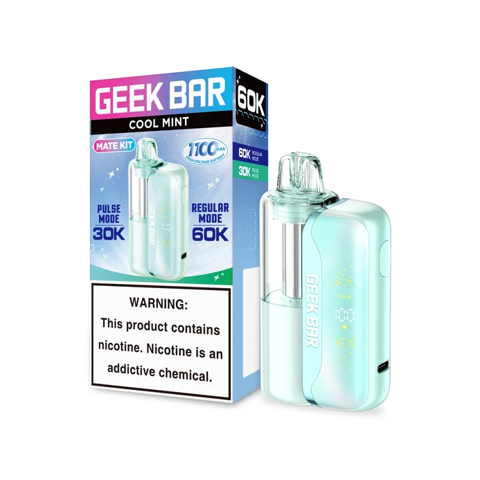 Cool Mint Geek Bar Mate Kit 60K Vape