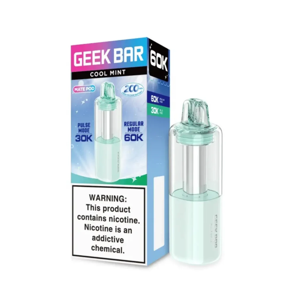 Cool Mint Geek Bar Mate Pod 60K Replacement Pod