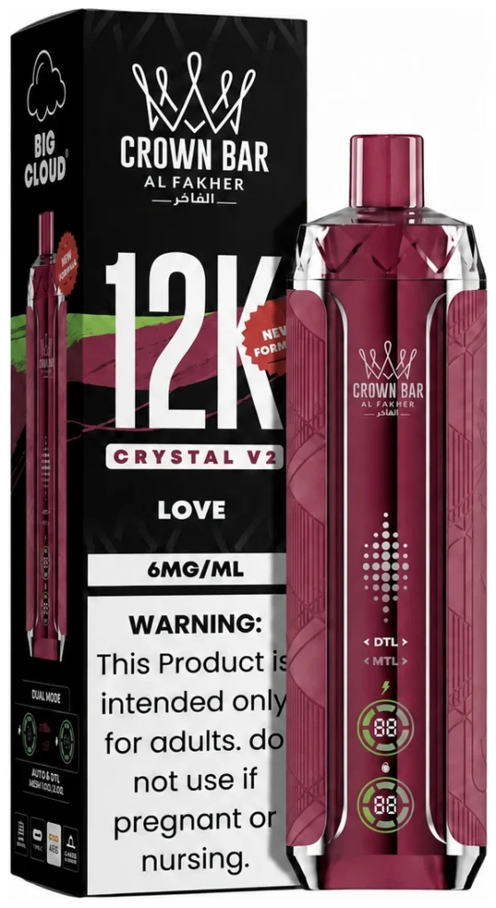 Love AL Fakher Crown Bar Crystal V2 12000