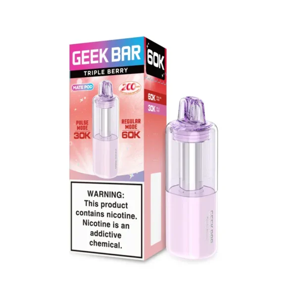 Triple Berry Geek Bar Mate Pod 60K Replacement Pod