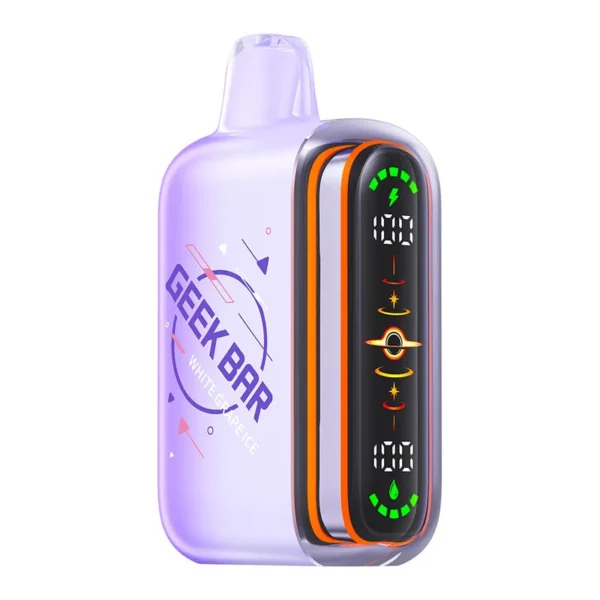 White Grape Ice Geek Bar Pulse 2 25K disposable vape