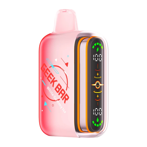 White Gummy Ice Geek Bar Pulse 2 25K disposable vape