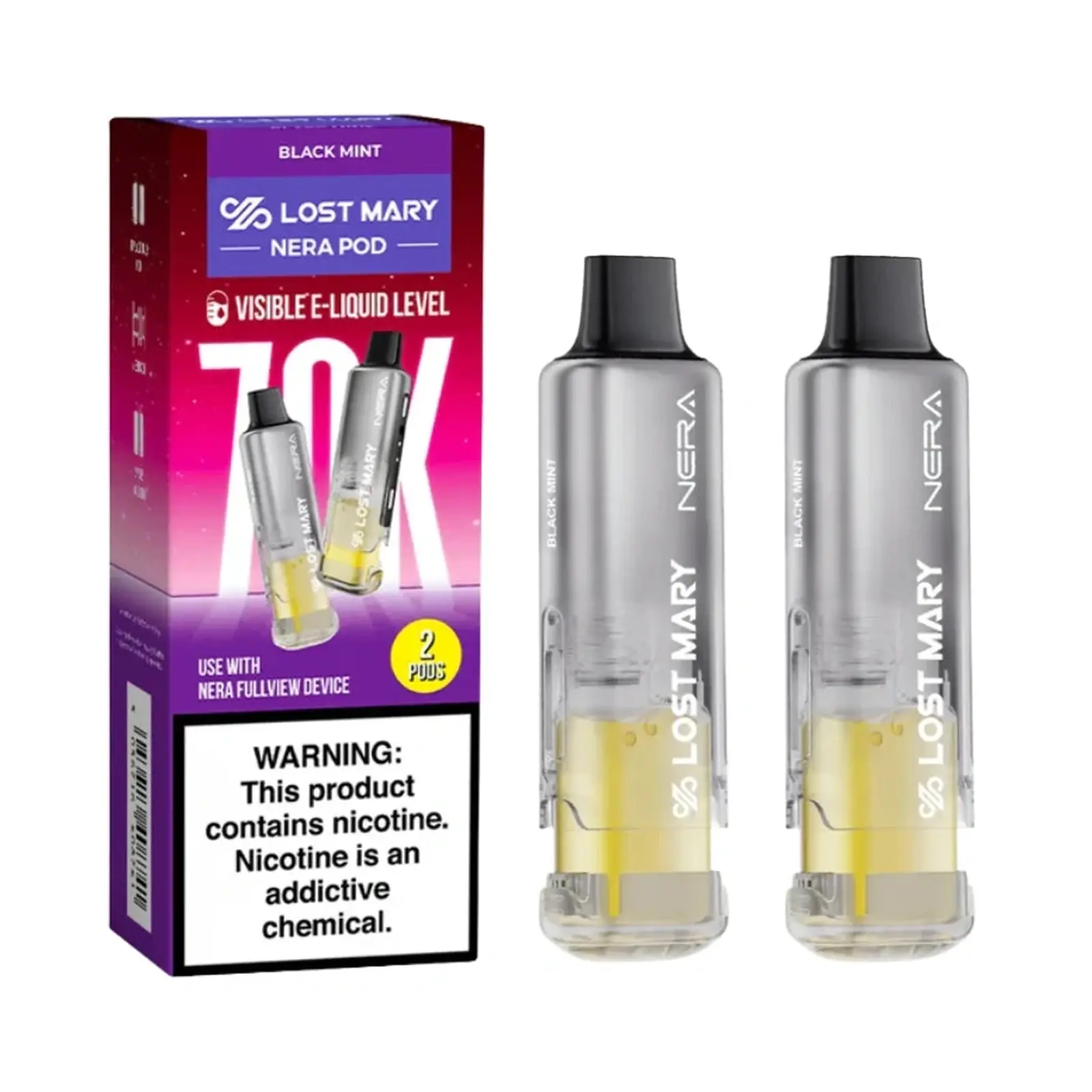 black-mint-lost-mary-nera-fullview-pods-clean-high-quality Black Mint Lost Mary Nera Fullview 70K Disposable Pods